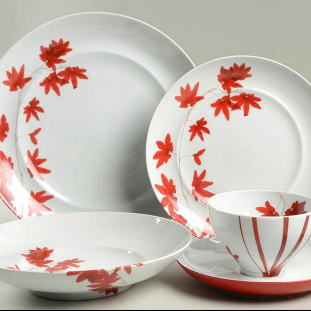 5 Piece Set - Pure Red